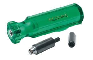 Large Rifle Primer Pocket Uniformer with accessory handle & power screwdriver adapter