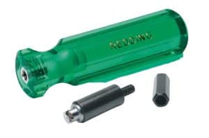 Large Rifle Primer Pocket Uniformer with accessory handle & power screwdriver adapter